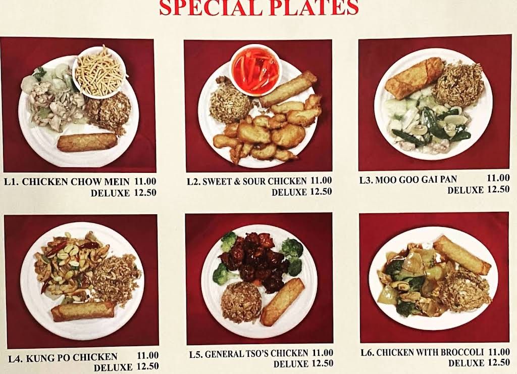 Jade Palace Menu 1