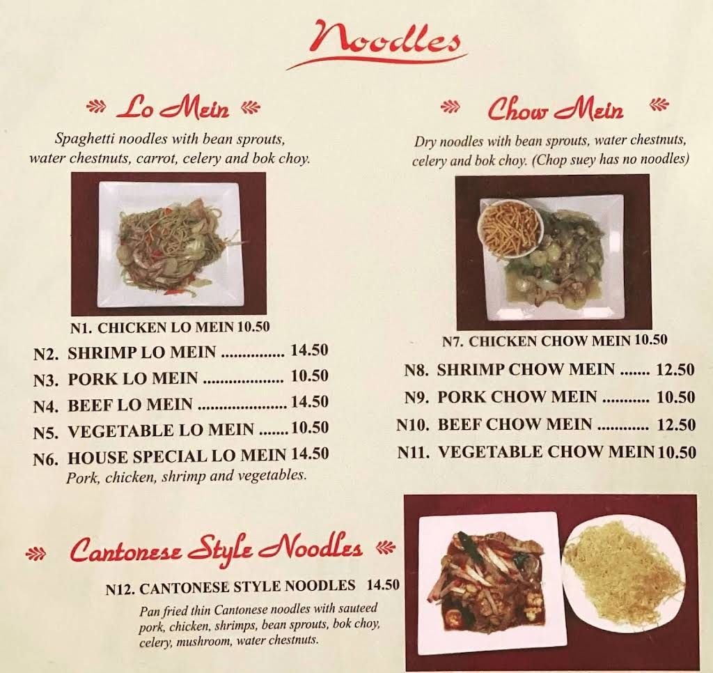 Jade Palace Menu 5